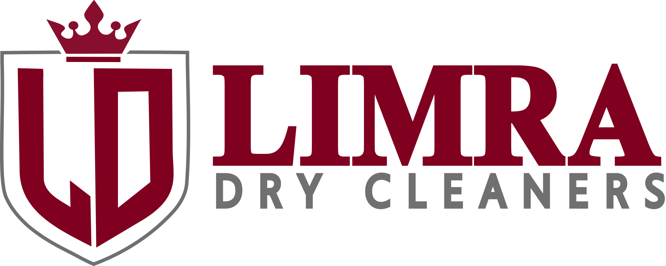 LIMRA Dry Cleaners Logo - Premium Fabric Care Since 2003